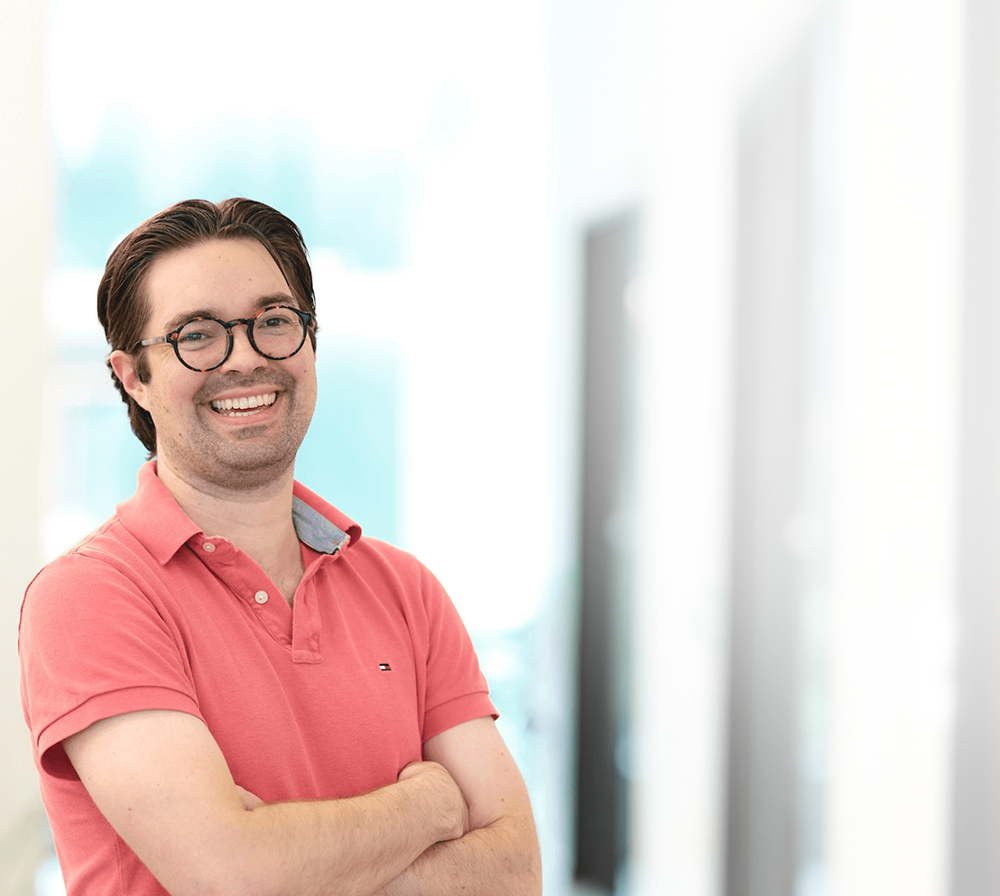 Portrait of Alkermes employee smiling.