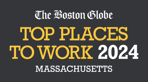 Top Places to Work in Massachusetts by the Boston Globe