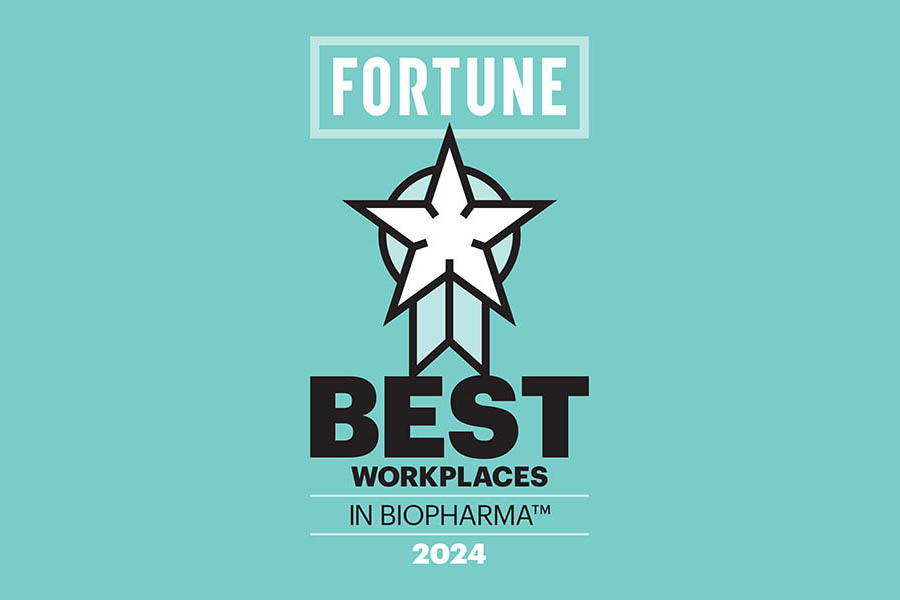 Best Large Workplace in BioPharma by Fortune Magazine logo